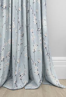 Almond Blossom, Porcelain - Made to Measure Curtains